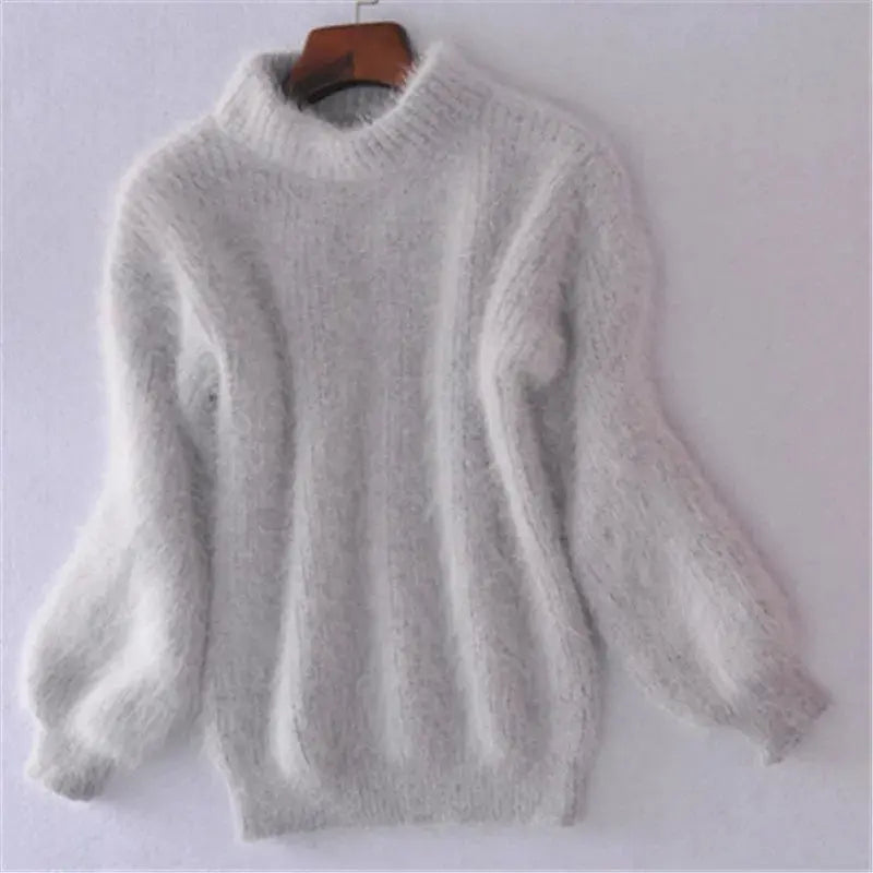 VelvaLuxe - Ultra-myk lodden turtlenecksgenser Motelys