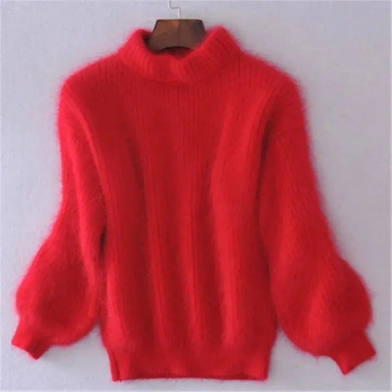VelvaLuxe - Ultra-myk lodden turtlenecksgenser Motelys