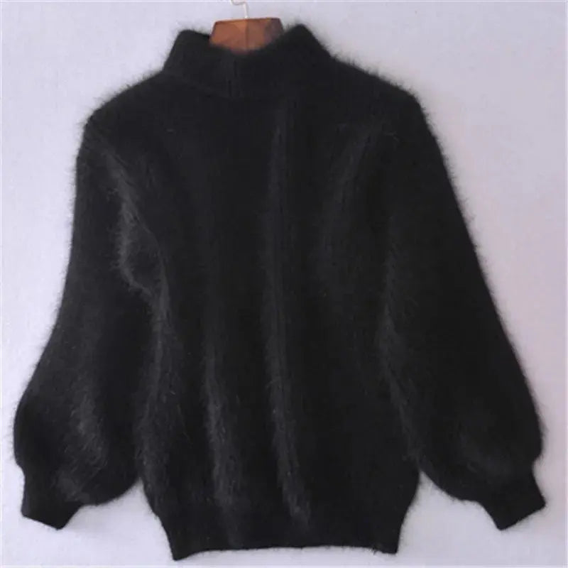 VelvaLuxe - Ultra-myk lodden turtlenecksgenser Motelys