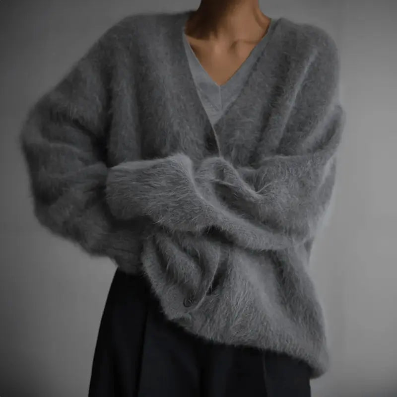 Aurora - Luksuriøs Cashmere-Cardigan med Myk Komfort Motelys