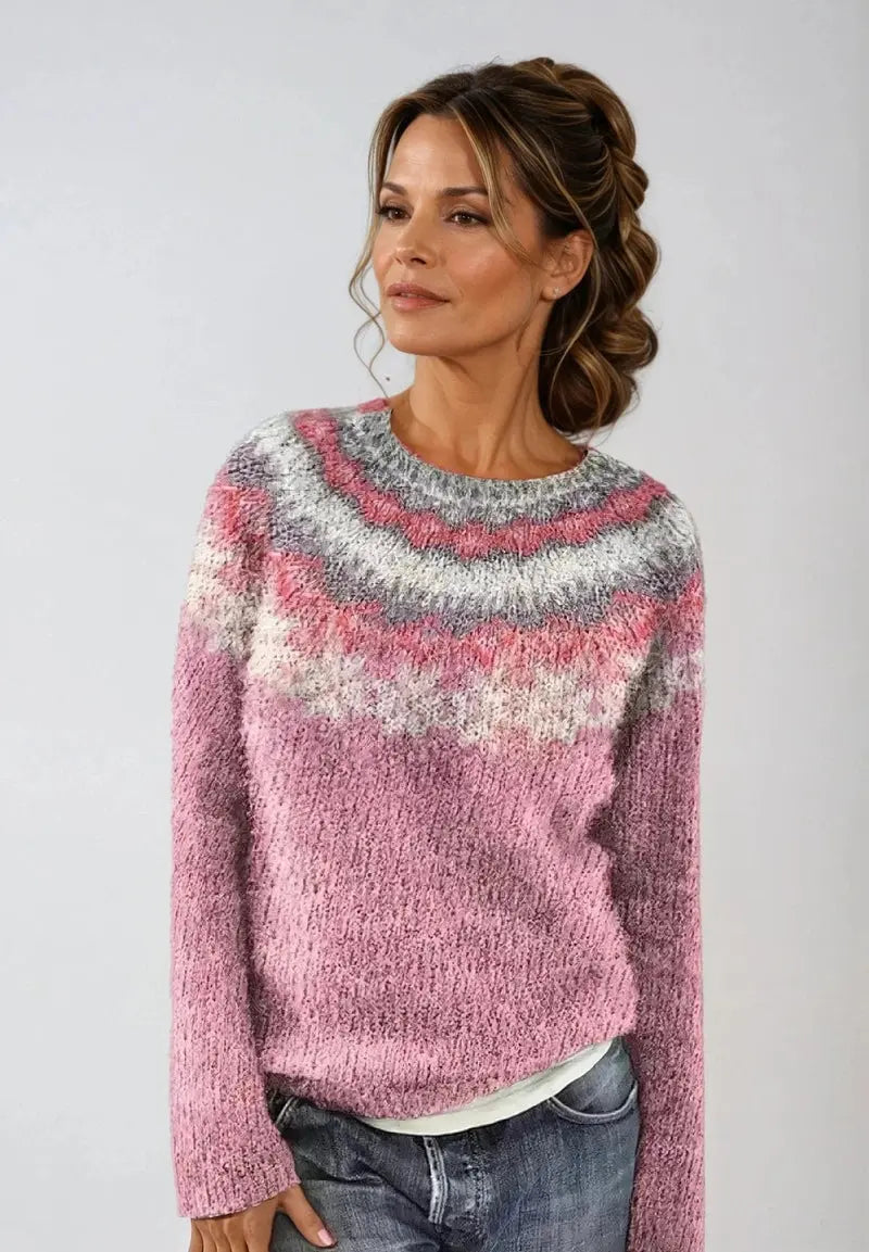 Aurora Strikkegenser – Myk, Stilig og Perfekt for Alle Sesonger Motelys