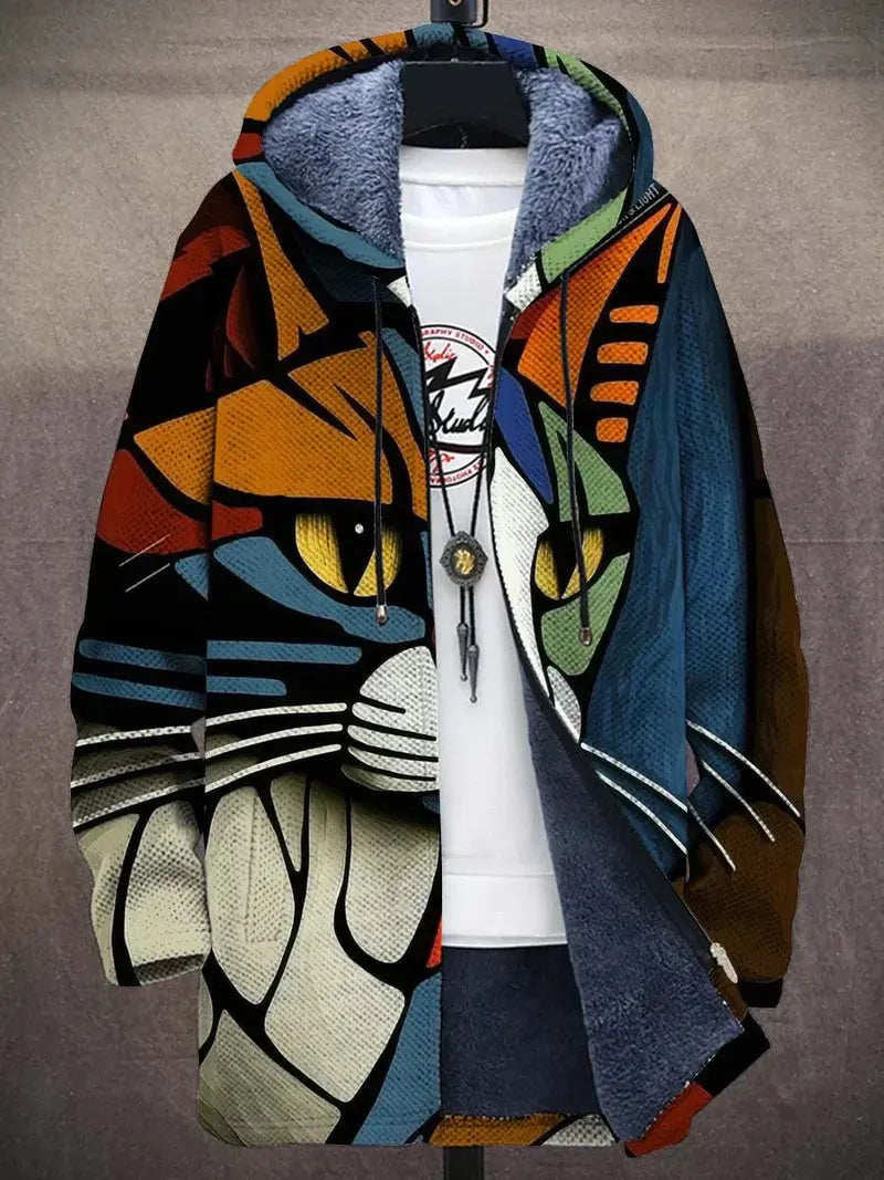 Urban Feline Hettegenser – Modig Kunst, Maksimal Komfort Motelys