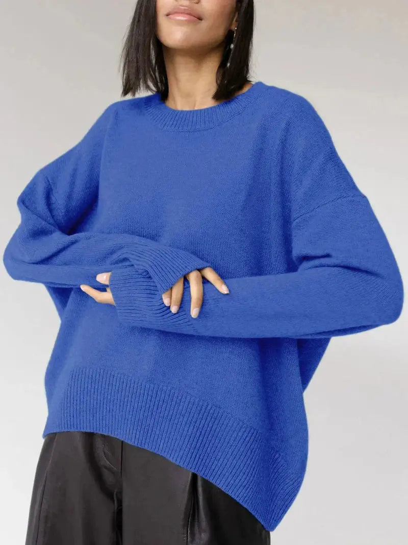 Serene Comfort Strikkegenser – Tidløs Eleganse for Enhver Anledning Motelys