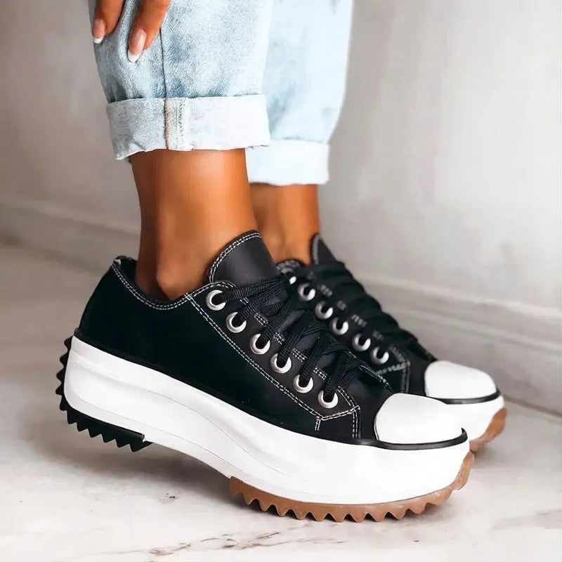CloudLift – Lette Plattform-Sneakers i Skinn for Ultimat Komfort Motelys