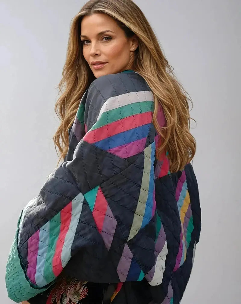 Seraphina – Bohemsk Patchwork Quiltet Jakke Motelys