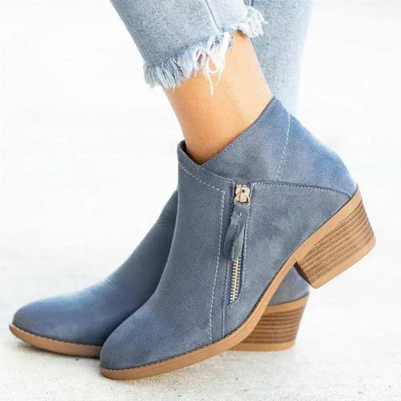 Solace – Elegante Ortopediske Skinnboots for Hverdagskomfort Motelys