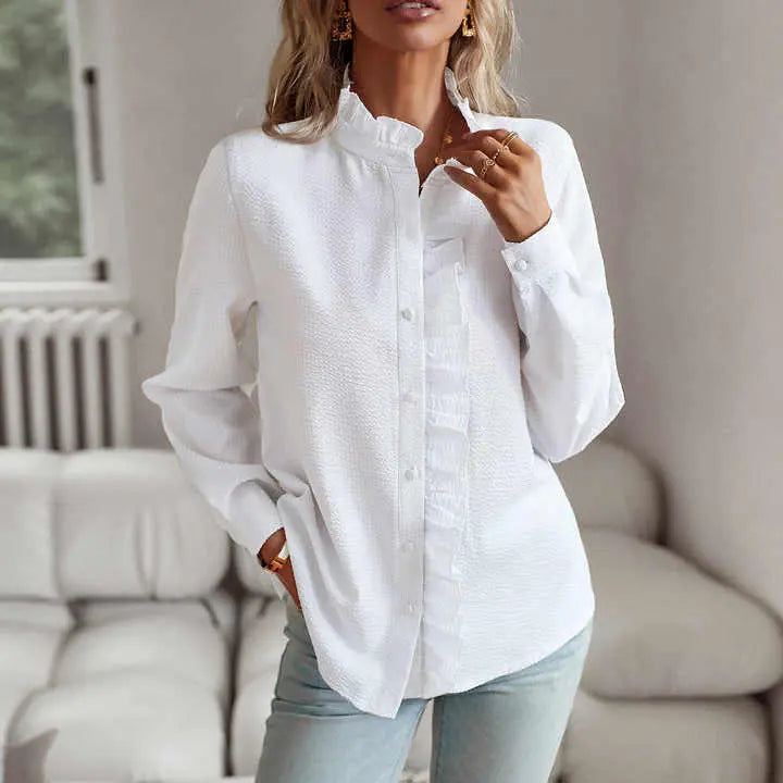 ChicBliss - Stilren Bluse for En Uformell Eleganse Motelys