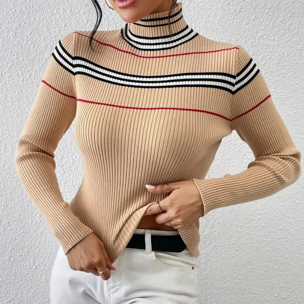 CozyChic - Rullehalsgenser for Komfort og Stil Motelys