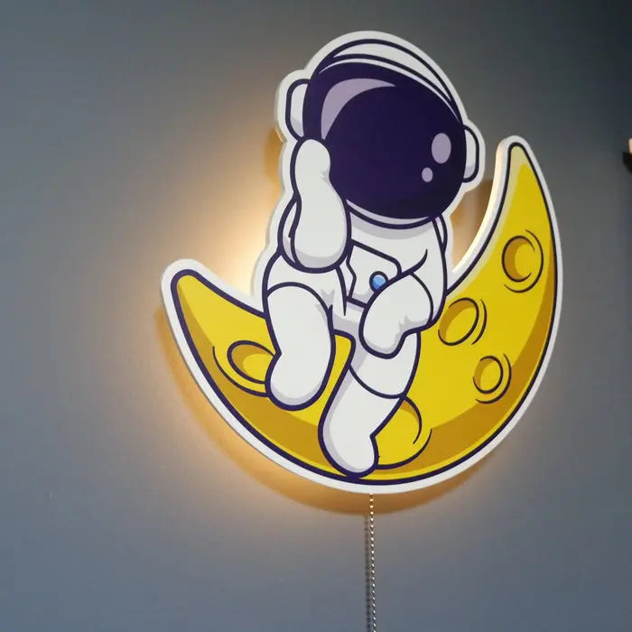 Astronaut vegglampe Motelys