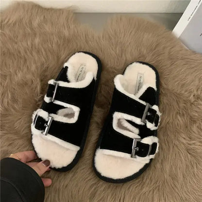 Fluffy Unisex-sandaler Motelys