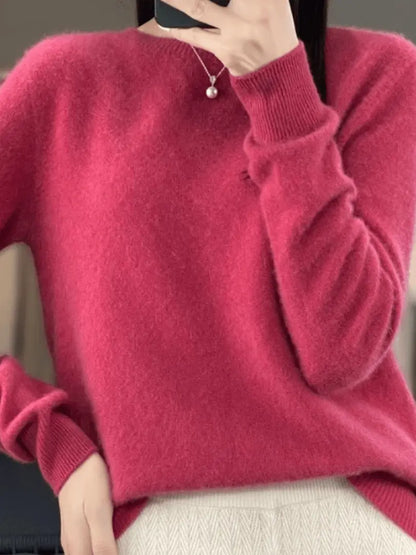 Cashmere Luxe - Elegante Cashmere Kvinne Genser for Hverdagsstil Motelys