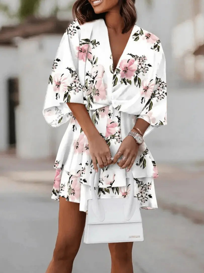 FashionVibe - Stilig Mini Kjole for Trendy Kvelder Motelys
