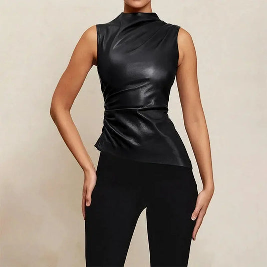 RadiantStyle - Skinntopp for Kvinner med Modern Design Motelys