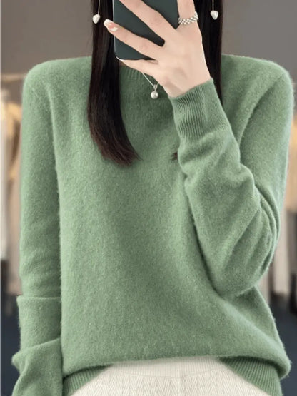 Cashmere Luxe - Elegante Cashmere Kvinne Genser for Hverdagsstil Motelys