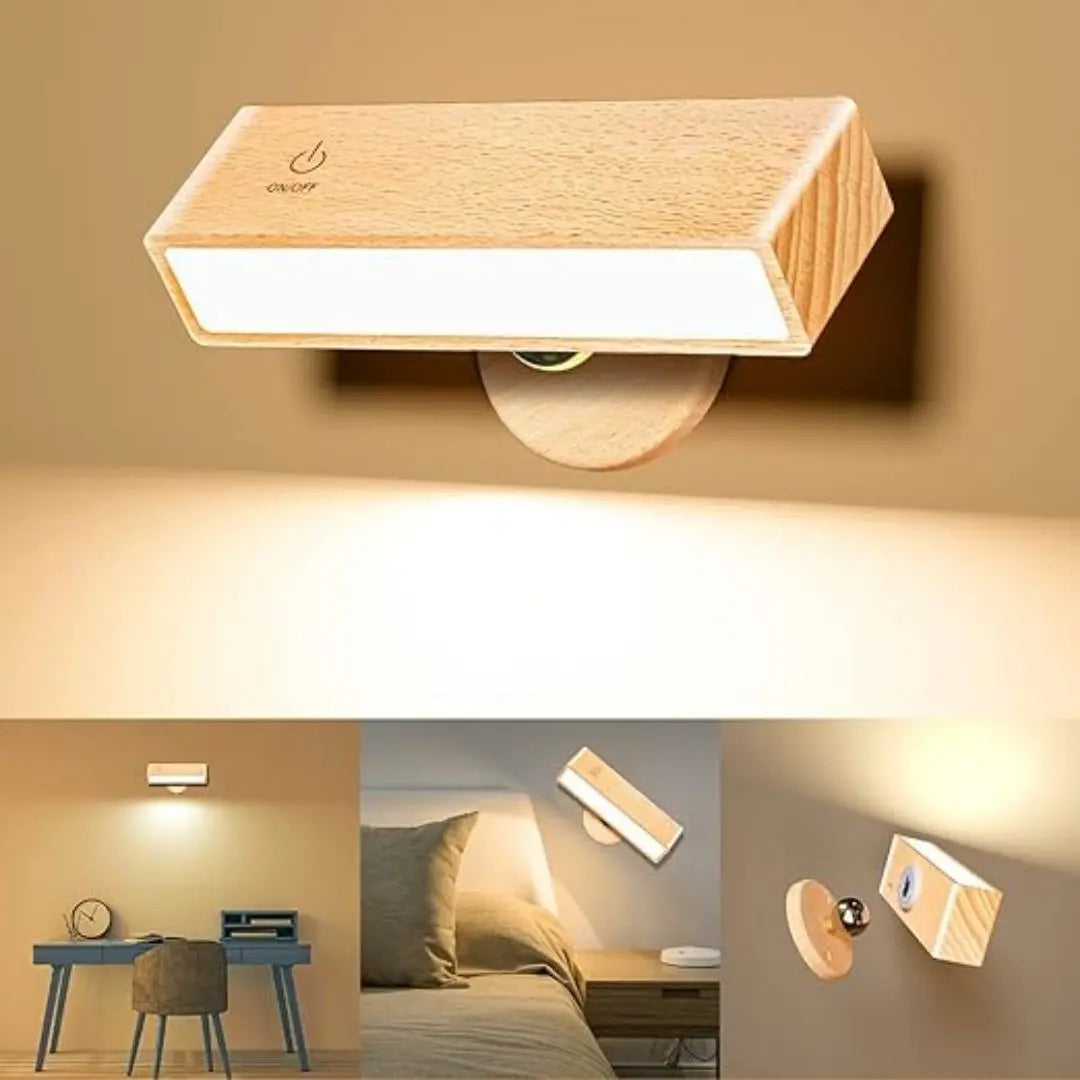 Oppladbar 360° LED-lampe Motelys