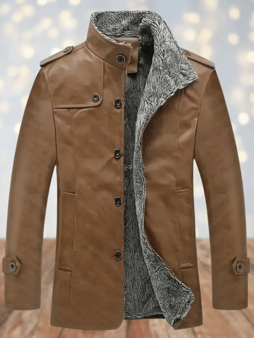 RuggedStyle - Trendy Skinnjakke til Menn Motelys