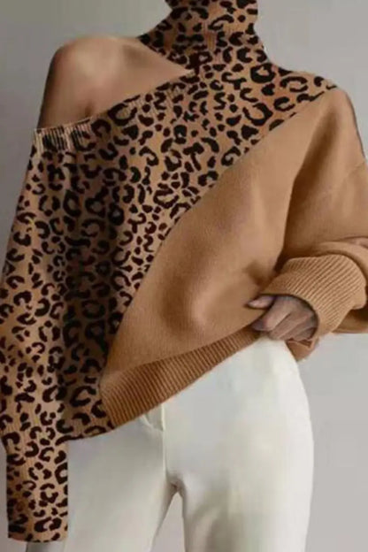 CozyThreads - Elegante Vintergenser for Kvinner i Kaldt Vær Motelys
