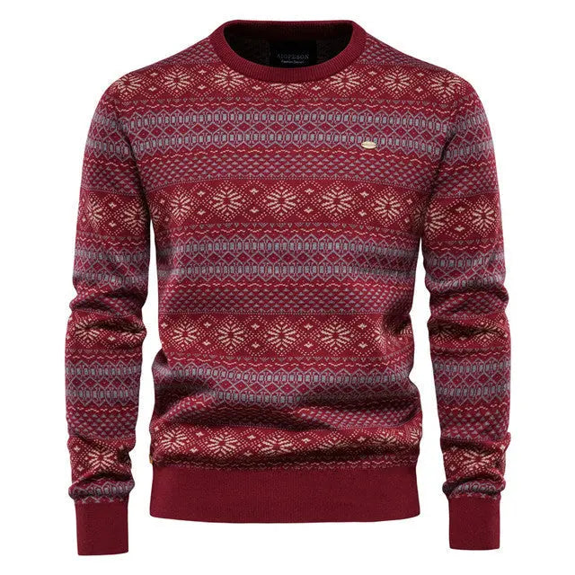 ChicStyle - Trendy Stripete Genser for En Uformell Stil Motelys