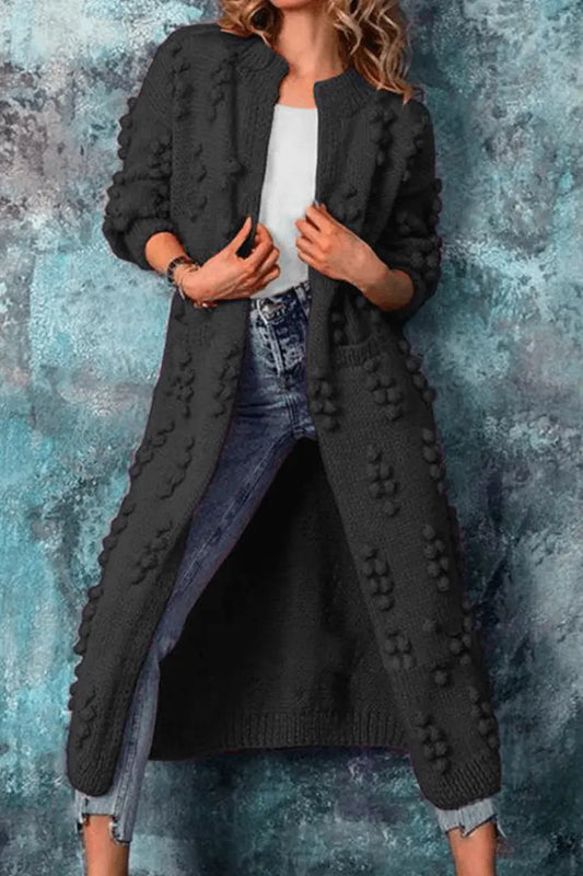 CozyWear - Strikket cardigan for Kvinner Motelys