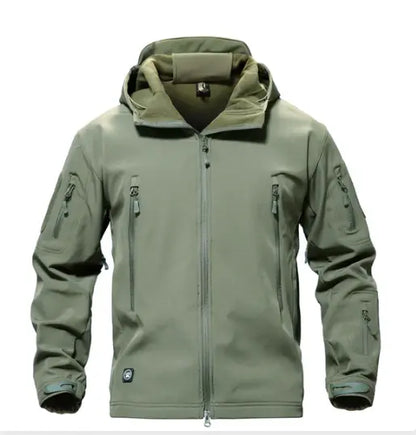 AdventureGear - Vanntett Militærjakke for Uteeventyr Motelys