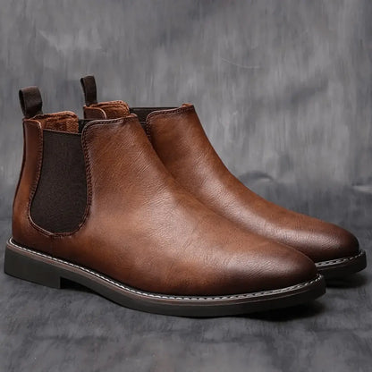 Komfortable Chelsea Boots for Menn – Stilrene Slip-On Sko for Hverdagsbruk Motelys