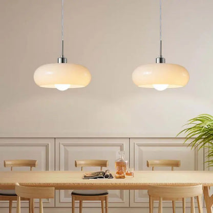 Brødformet Glasspendellampe Motelys