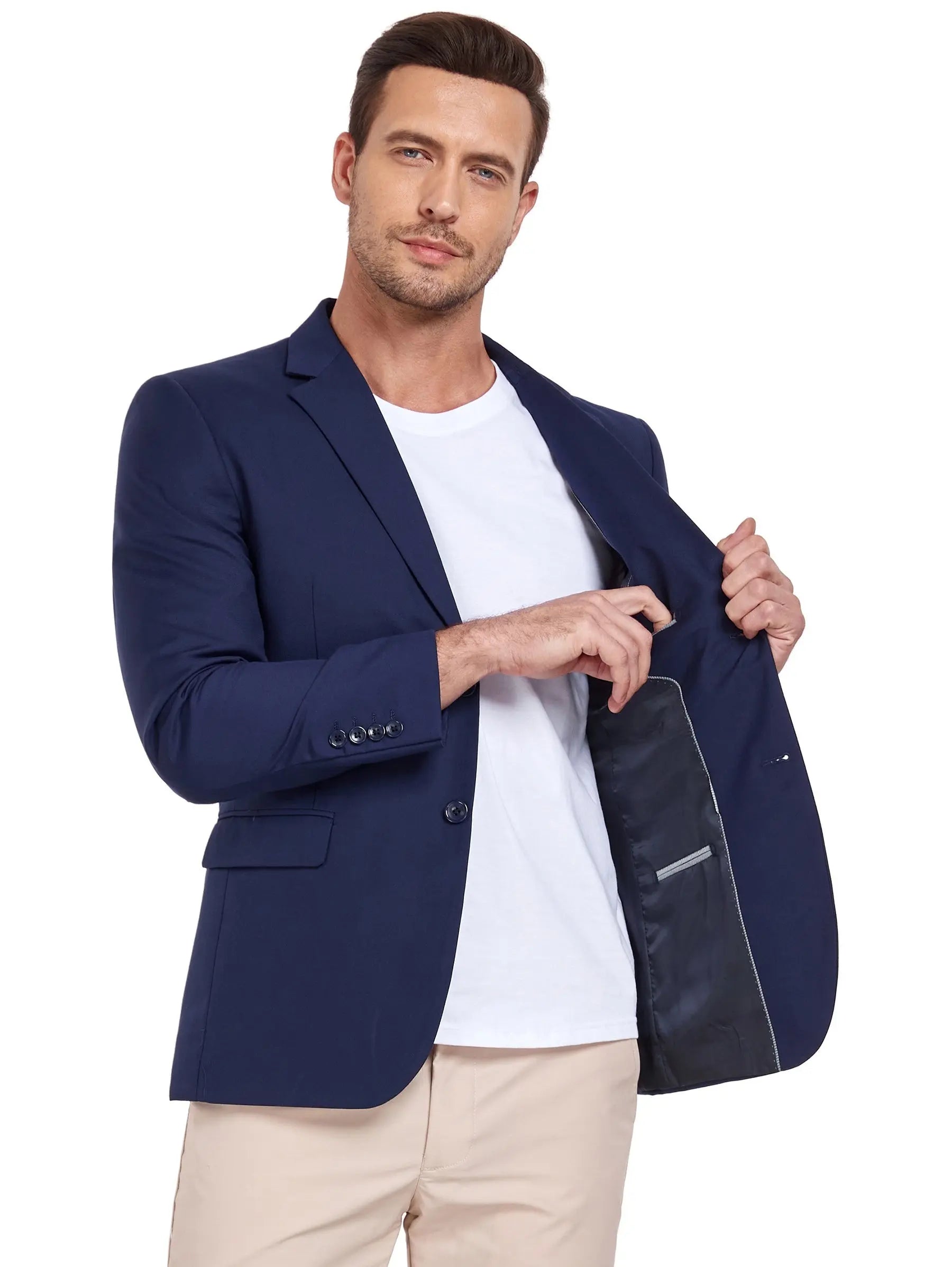 UrbanStyle - Trendy Blazerjakke for Menn Med Perfekt Passform Motelys