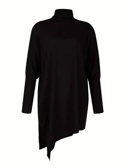 ChicComfort - Lang Rullekrage til Dame for En Slående Look Motelys
