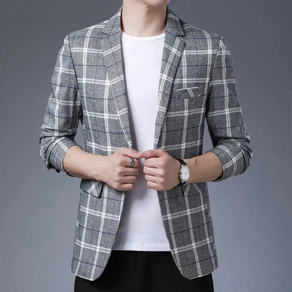 Strikket, stripete blazer Motelys