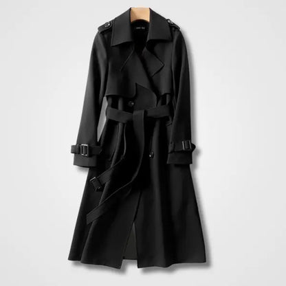 StyleMuse - Elegant Trench Coat til Kvinder for Kritiske Værforhold Motelys