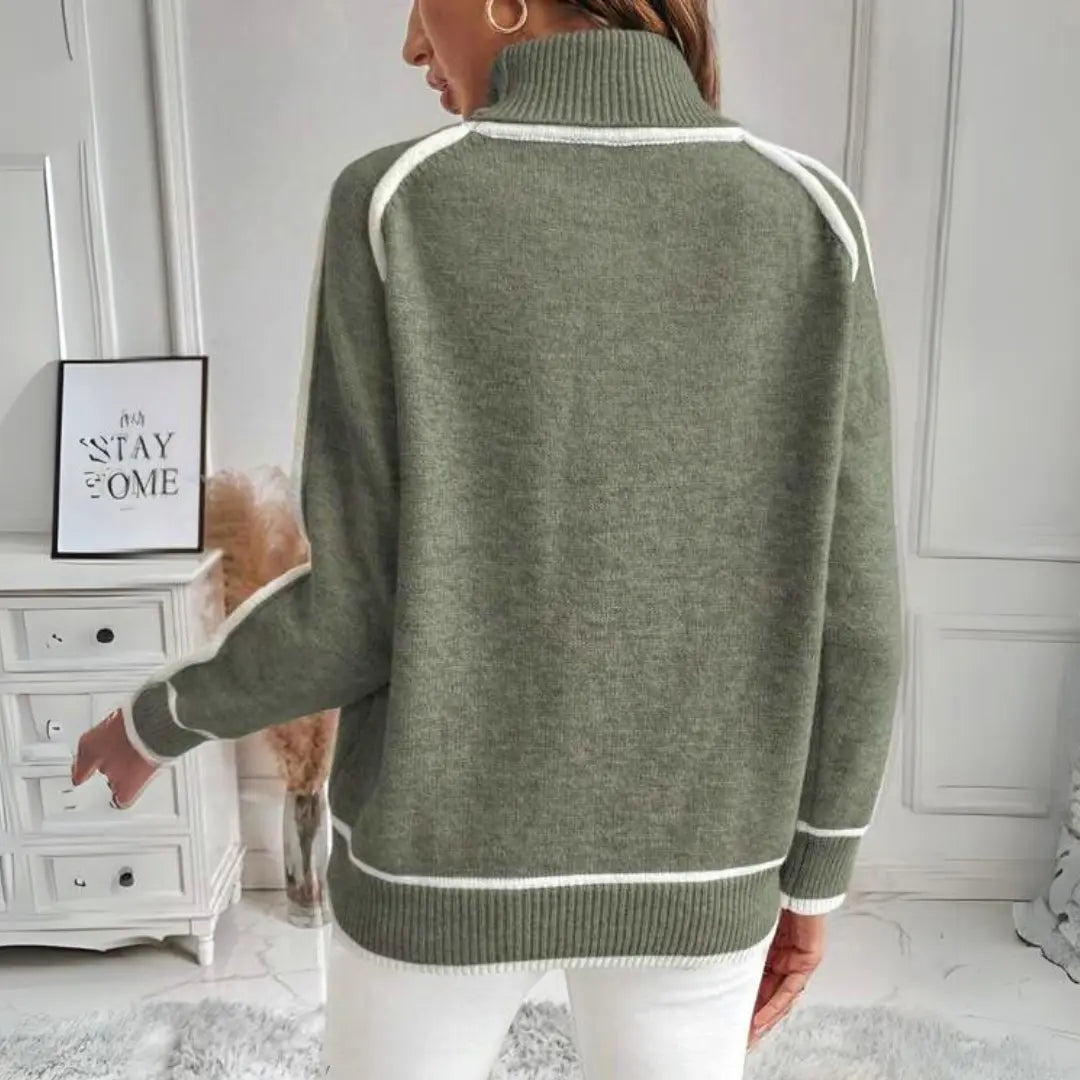 KnitEssence - Elegant Strikket Genser for Hverdagsstil Motelys