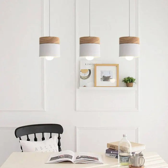 Wood Pendellampe Motelys