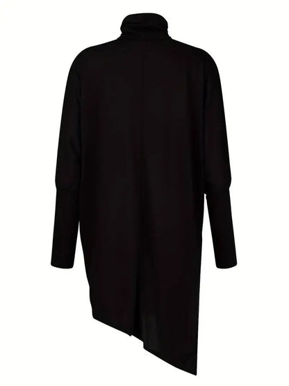 ChicComfort - Lang Rullekrage til Dame for En Slående Look Motelys