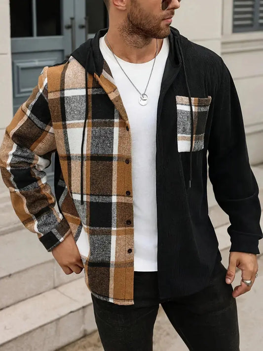 Corduroy Hoodie for menn Motelys