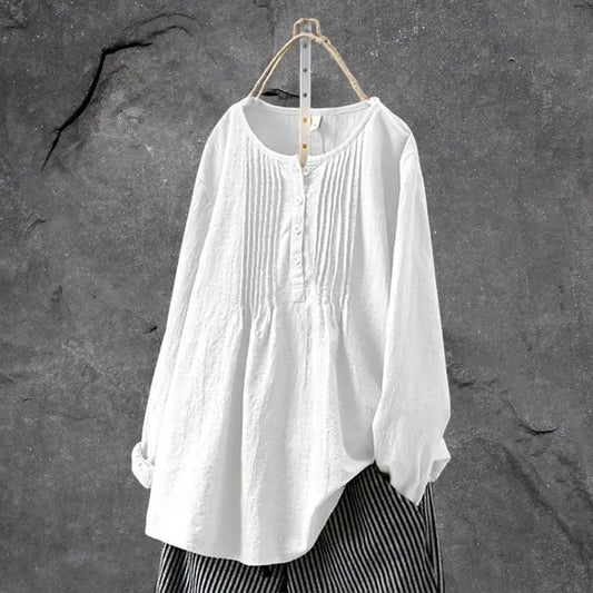 StyleFusion - Trendy Bluser for Kvinner med Elegante Detaljer Motelys