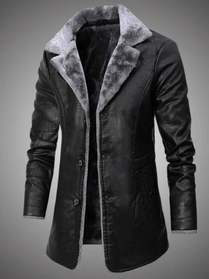 NordicWardrobe - Stilig Vinterfrakk for Menn Motelys