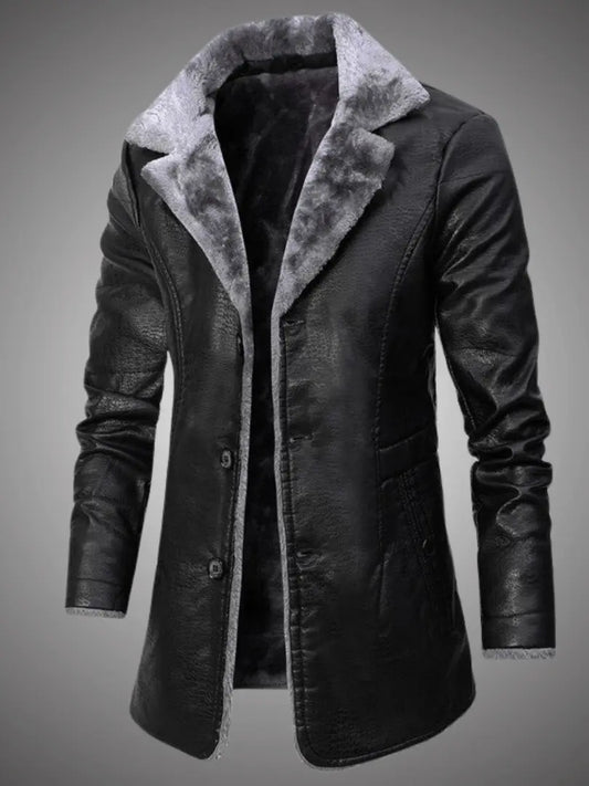 NordicWardrobe - Stilig Vinterfrakk for Menn Motelys