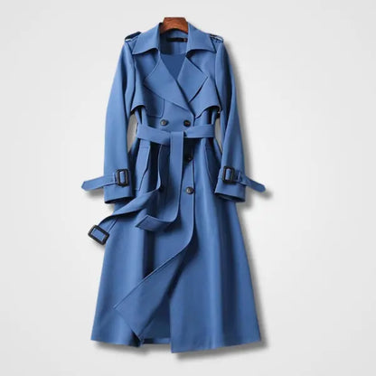 StyleMuse - Elegant Trench Coat til Kvinder for Kritiske Værforhold Motelys