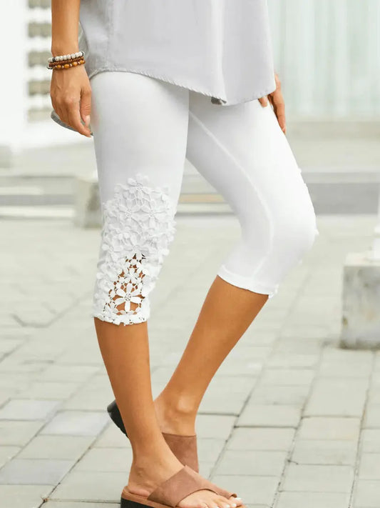 CasualStyle - Trendy Avkortede Bukser for Komfort og Stil Motelys
