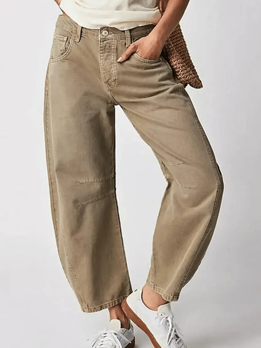 StyleRiver - Trendy Bohemske Jeans for Unik Komfort Motelys