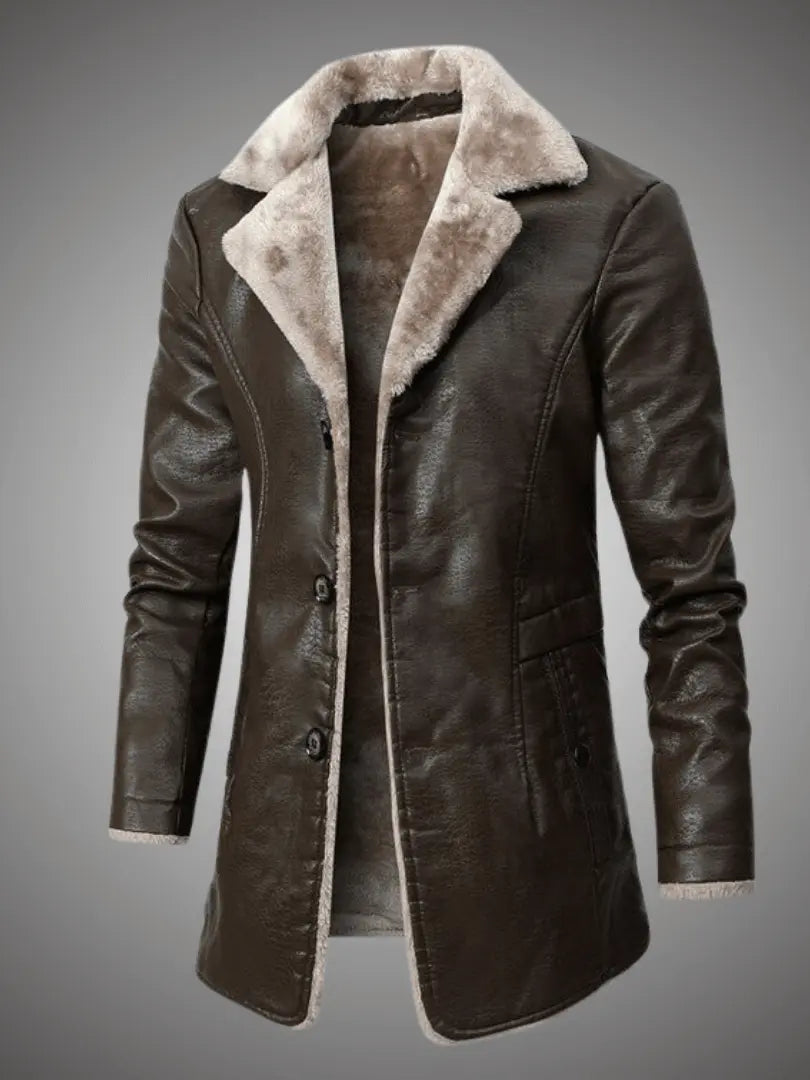 NordicWardrobe - Stilig Vinterfrakk for Menn Motelys