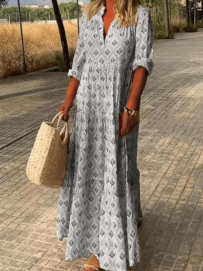 DazzleWear - Elegant Maxikjole for Uimotståelig Stil Motelys