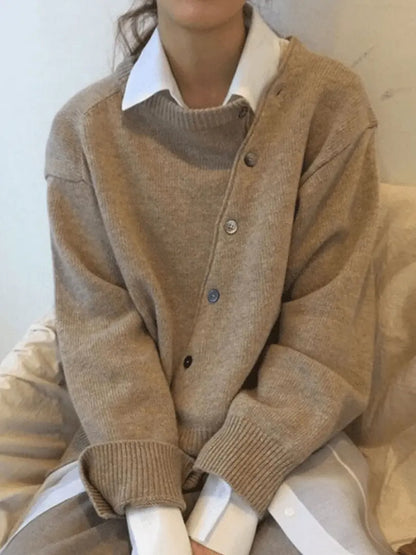 FashionLayer - Stilren Genservest med Knappedetaljer for Unik Look Motelys