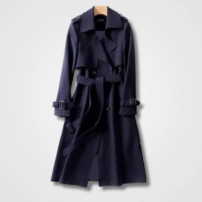 StyleMuse - Elegant Trench Coat til Kvinder for Kritiske Værforhold Motelys