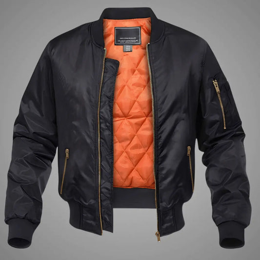 AeroStyle - Trendy Pilot Bomberjakke for Hverdagens Eventyr Motelys
