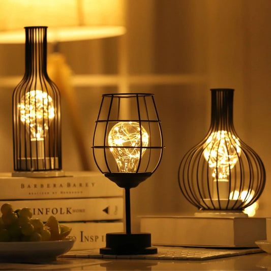LuxeLight - Elegant Bordlampe for Stilig Belysning i Hjemmet Motelys