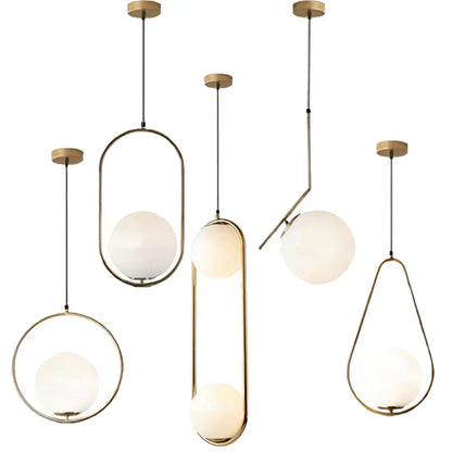 LustreGlow - Stilige Drop Pendellamper for Moderne Hjem Motelys