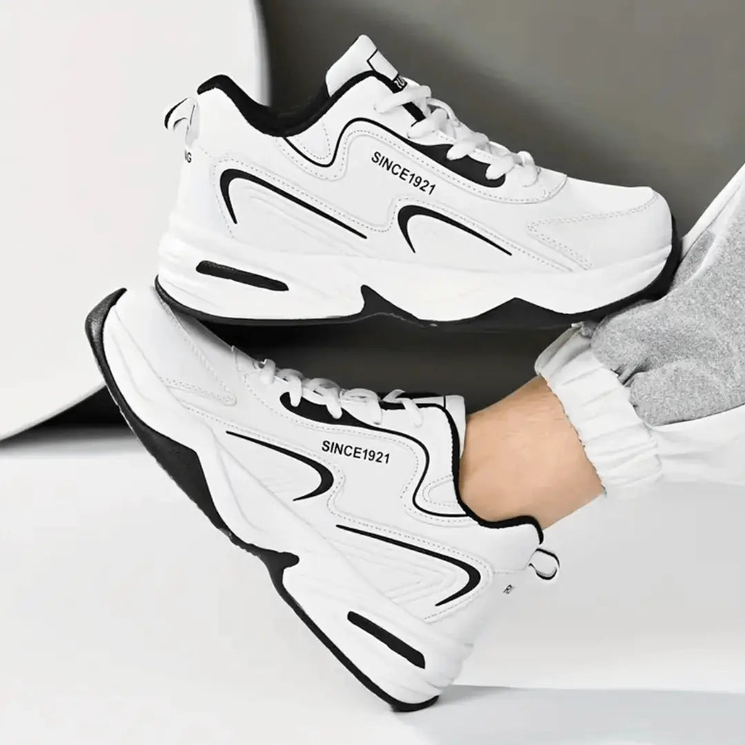 Herresko med pustende og slitesterkt design – Chunky sneakers for reise og hverdagsbruk Motelys