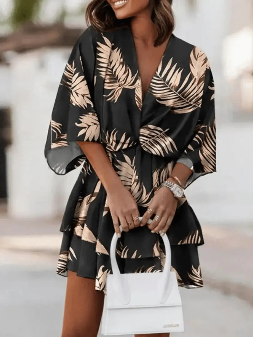 FashionVibe - Stilig Mini Kjole for Trendy Kvelder Motelys
