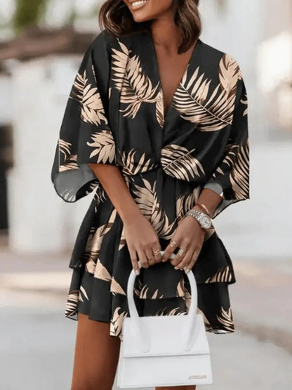FashionVibe - Stilig Mini Kjole for Trendy Kvelder Motelys